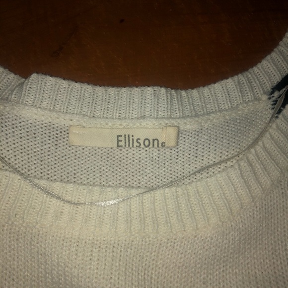 Ellison Sweater black and ivory medium - Picture 2 of 3